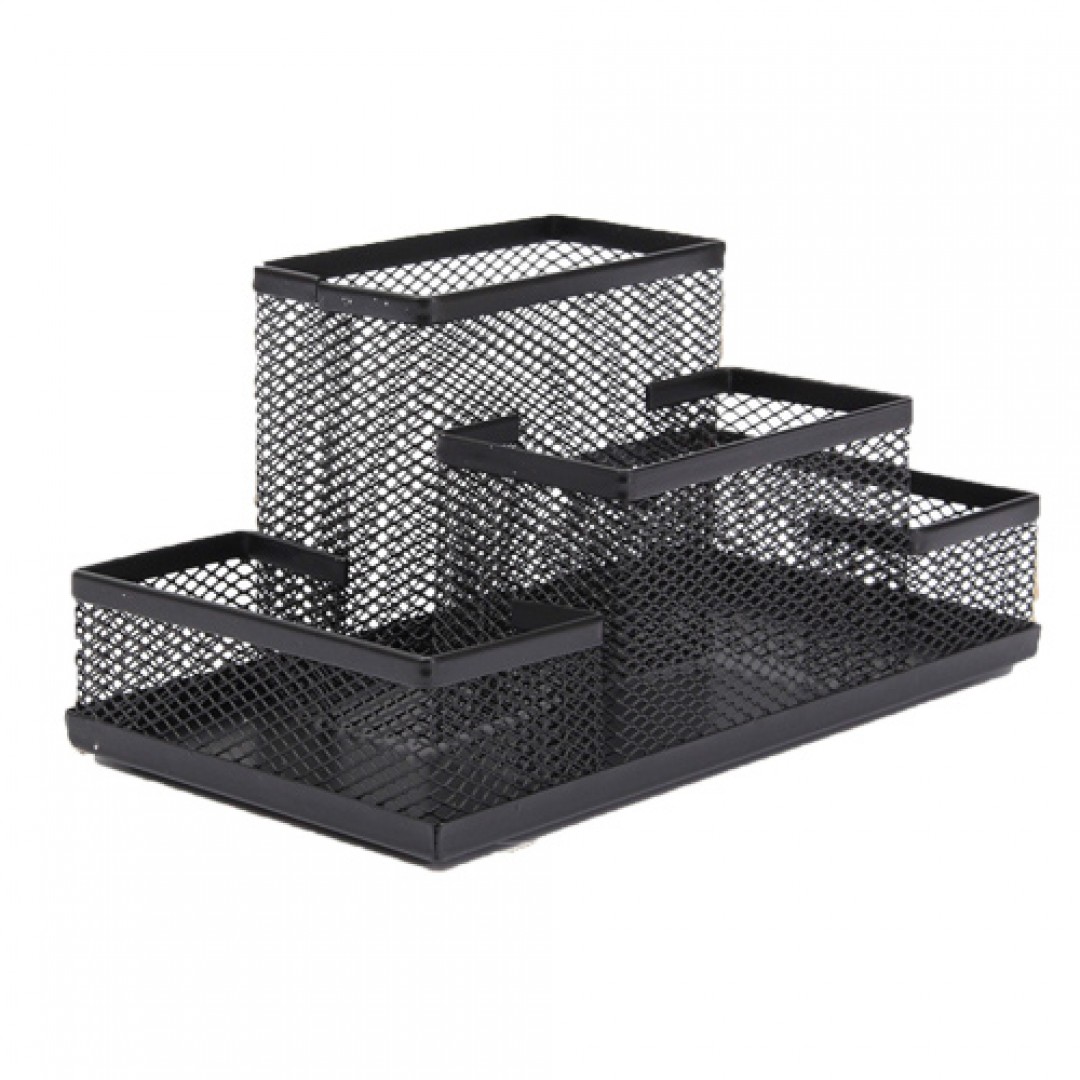 organizador-de-escritorio-4-cuerpos-metal-enrejado-negro-kendra-573322