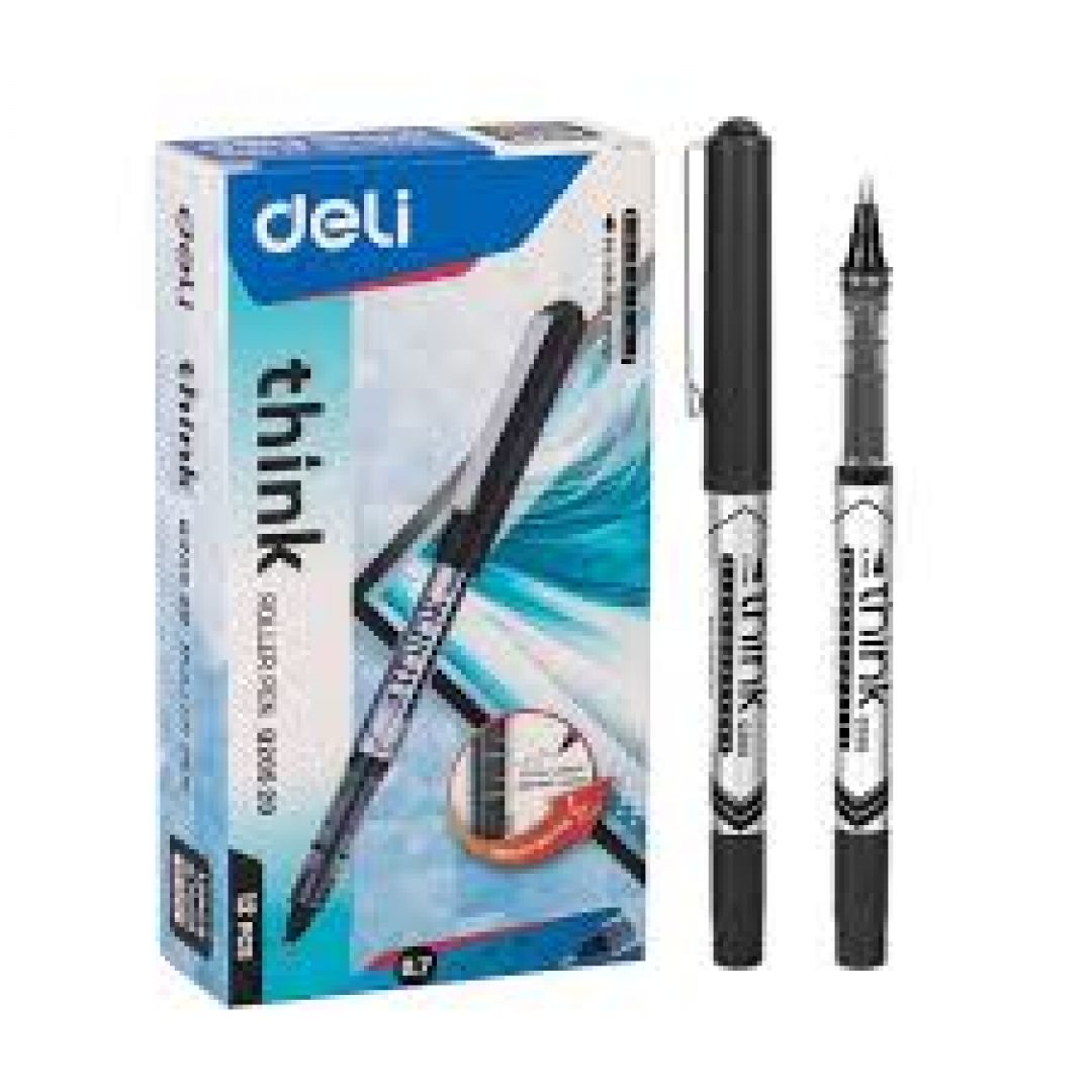 boligrafo-deli-roller-pen-think-07mm-tinta-negra-500402