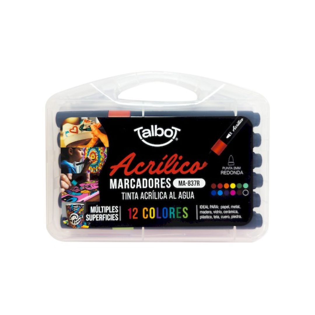 marcador-talbot-acrilico-valija-x12u-500909
