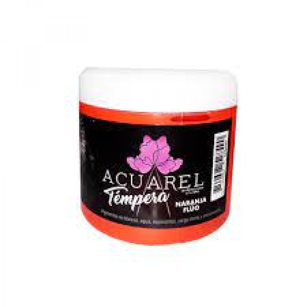 tempera-acuarel-fluo-pote-x-250grs-naranja-56555