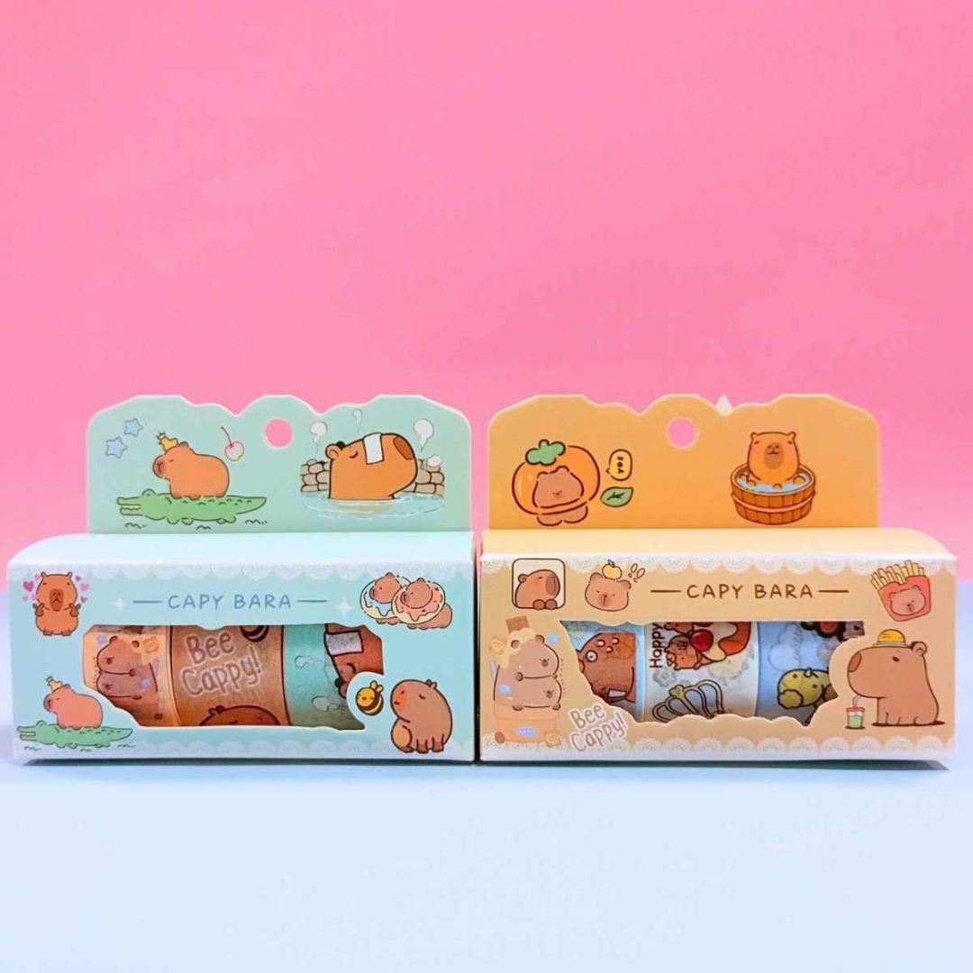 cinta-washi-tape-capybara-4-rollitos-10009