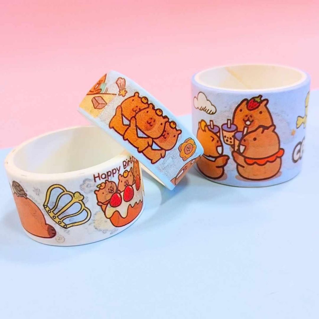 cinta-washi-tape-capybara-4-rollitos-10009