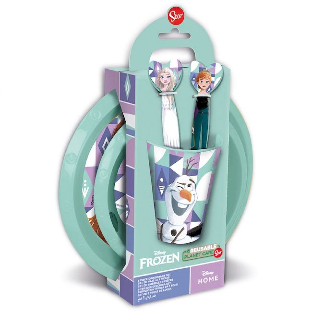 set-platos-y-vaso-frozen-5-piezas-6061