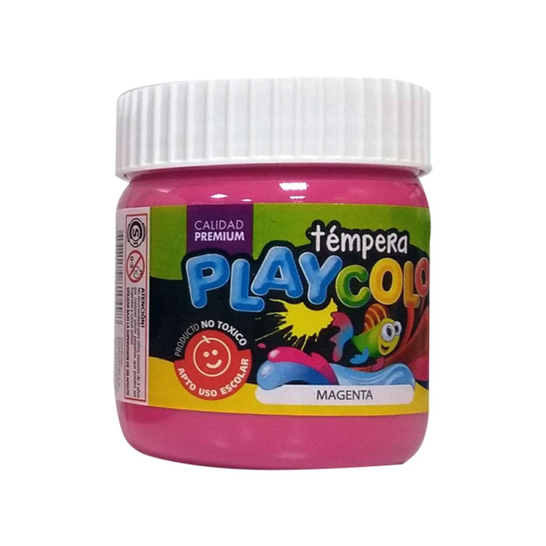 tempera-playcolor-pote-x250grsmagenta-50002