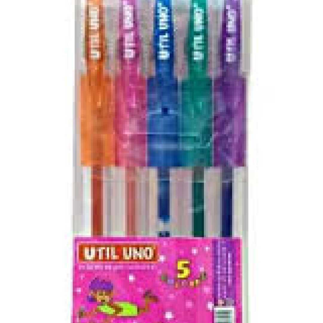 boligrafo-util-uno-roller-gel-glitter-x-5-55507