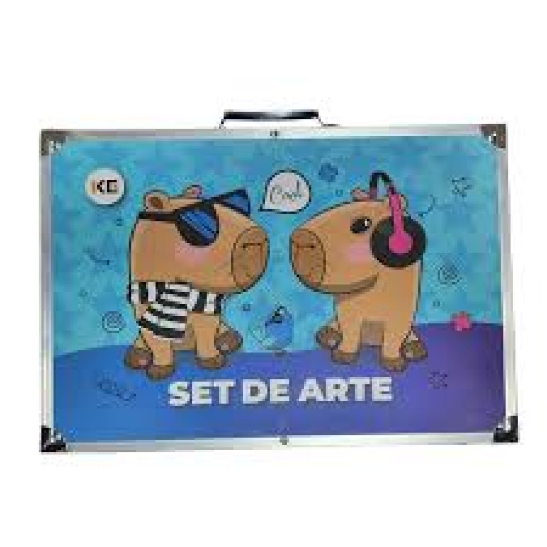 set-de-arte-x-145-piezas-kendra-valija-metalica-cool-capi-kendra-8018