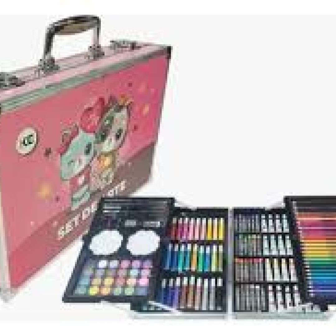 set-de-arte-x-145-piezas-kendra-valija-metalica-love-kitty-kendra-8019
