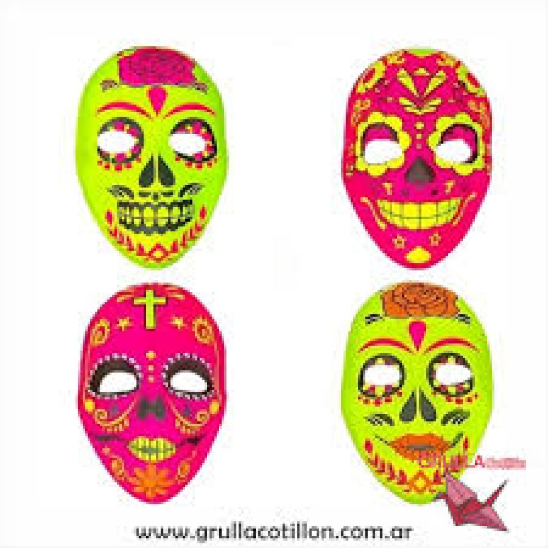 careta-plastica-calaca-fluo-9789501184362